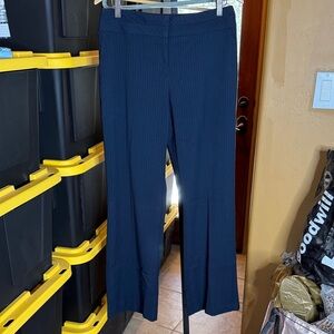 Briggs New York Navy Blue Wide Leg Pants Size 10